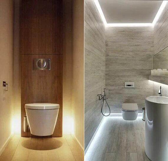 Подсветка в туалете фото Pin by Sheilla Nancie on Badezimmer Ideen Bathroom, Bathroom lighting, Modern ba