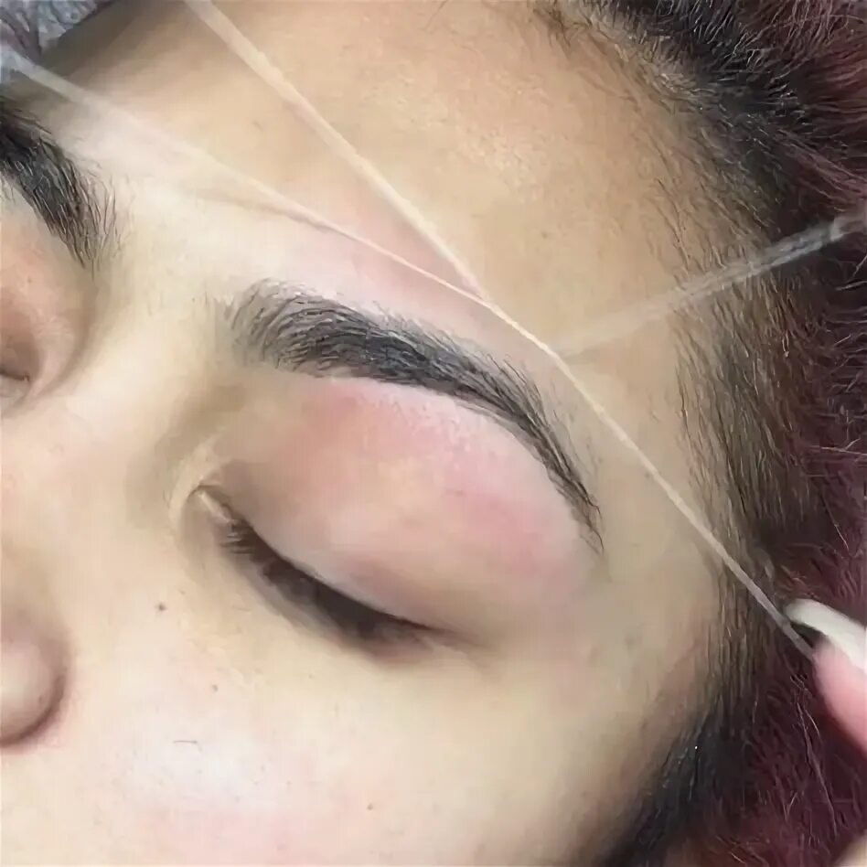 Подтяжка бровей нитью фото 10 популярных идей на тему "eyebrows threading" для вдохновения