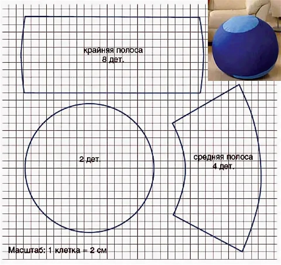 Подушка шар выкройка своими руками сшить Кресло-мешок своими руками: выкройки и схемы