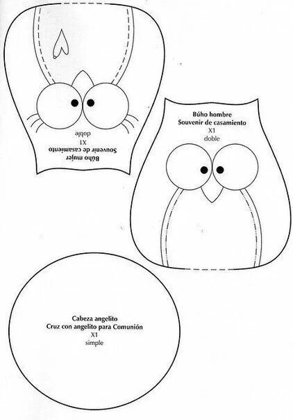 Подушка сова своими руками выкройка E ssswbaqaq.jpg Sewing projects, Owl crafts, Owl patterns