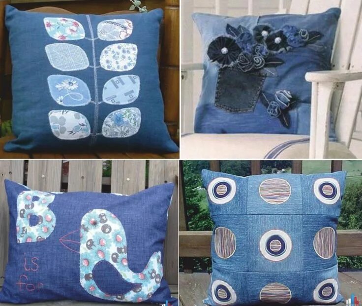 Подушки из джинс своими руками выкройки diseños Denim pillow, Denim jeans recycled, Pillow inspiration