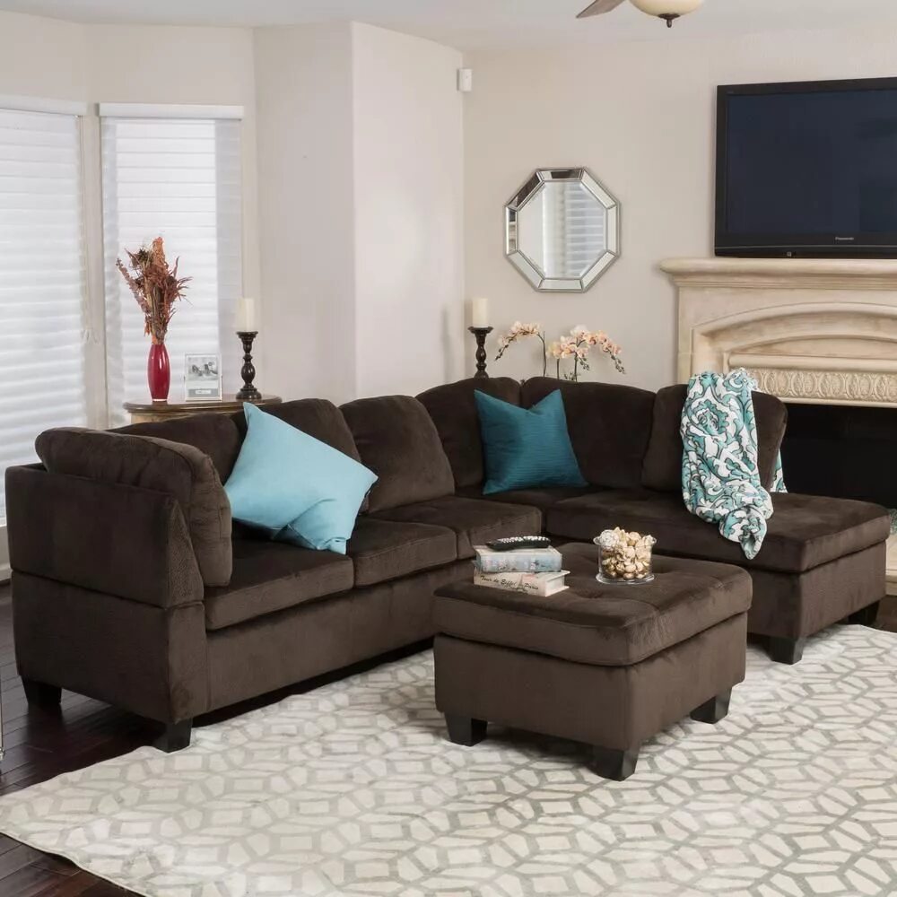 Interior Design Blog - World Interior Design Network Living room turquoise, Brow