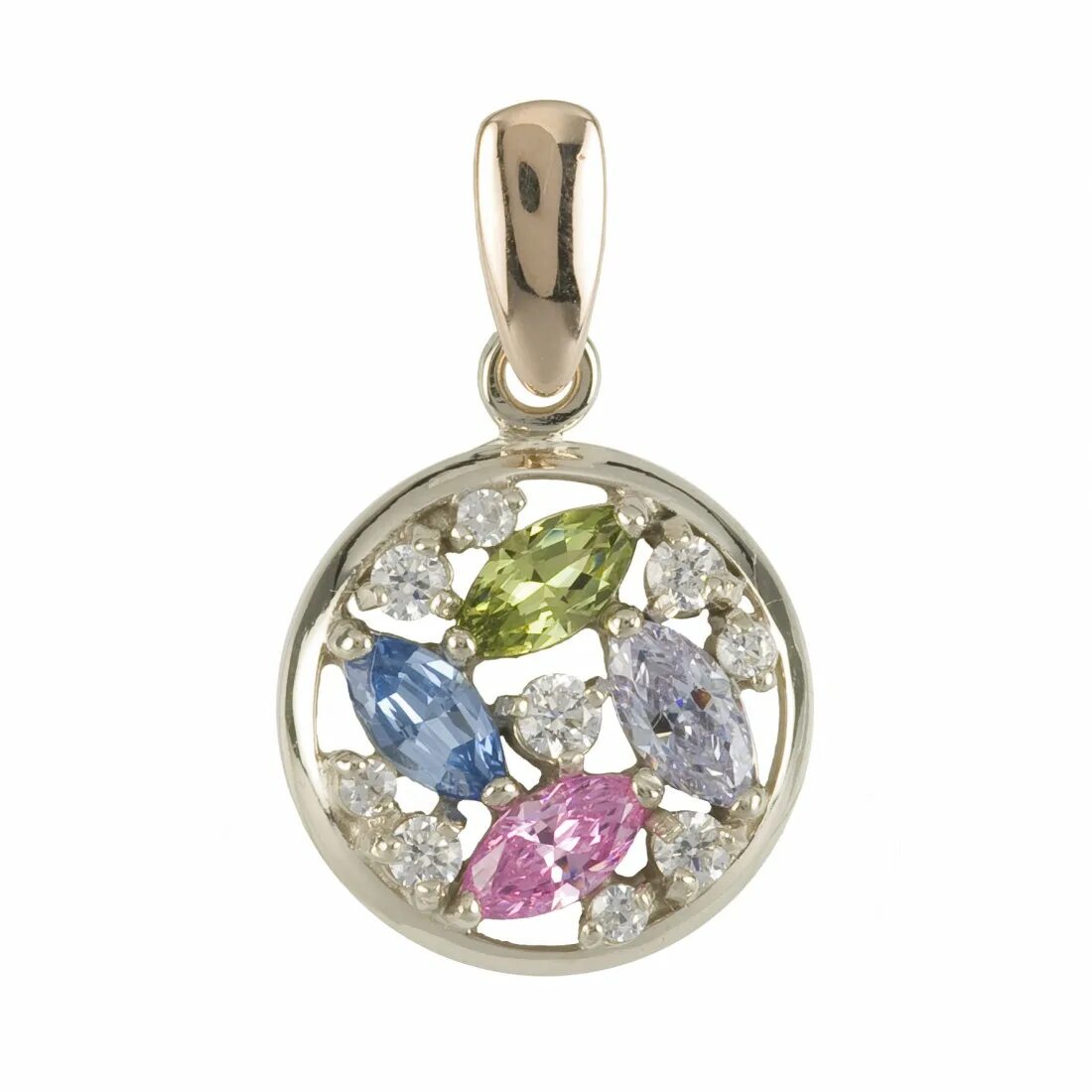 Подвески с камнями фото Подвеска с кристаллами Swarovski