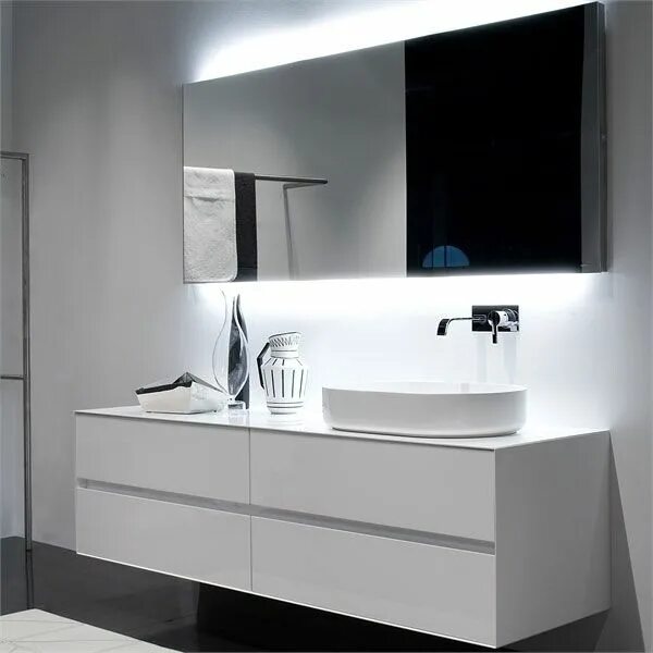 Подвесная тумба фото ванна Картинки по запросу подвесной ящики для ванной Simple bathroom renovation, Moder