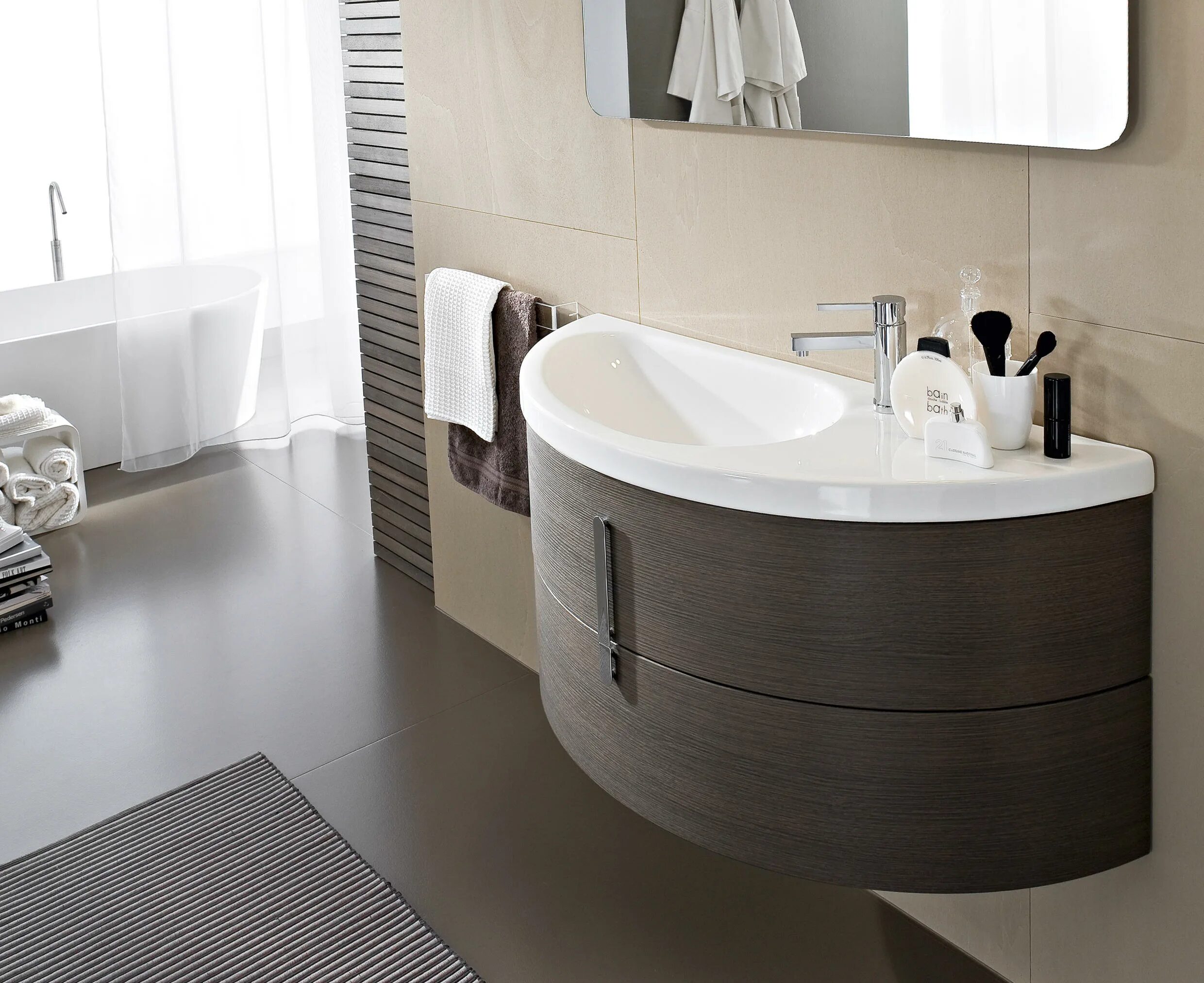 Подвесная ванна фото MOON 08 - Waschtische von Ideagroup Architonic