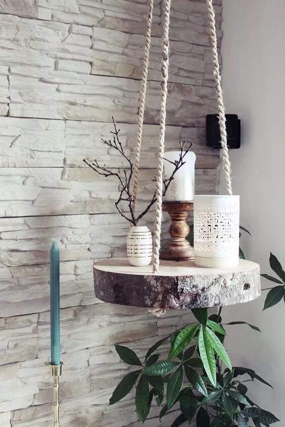 Подвесной декор для дома Top 30 Cute DIY Ideas That Will Make Your Home Adorable в 2020 г Ветви декор, До