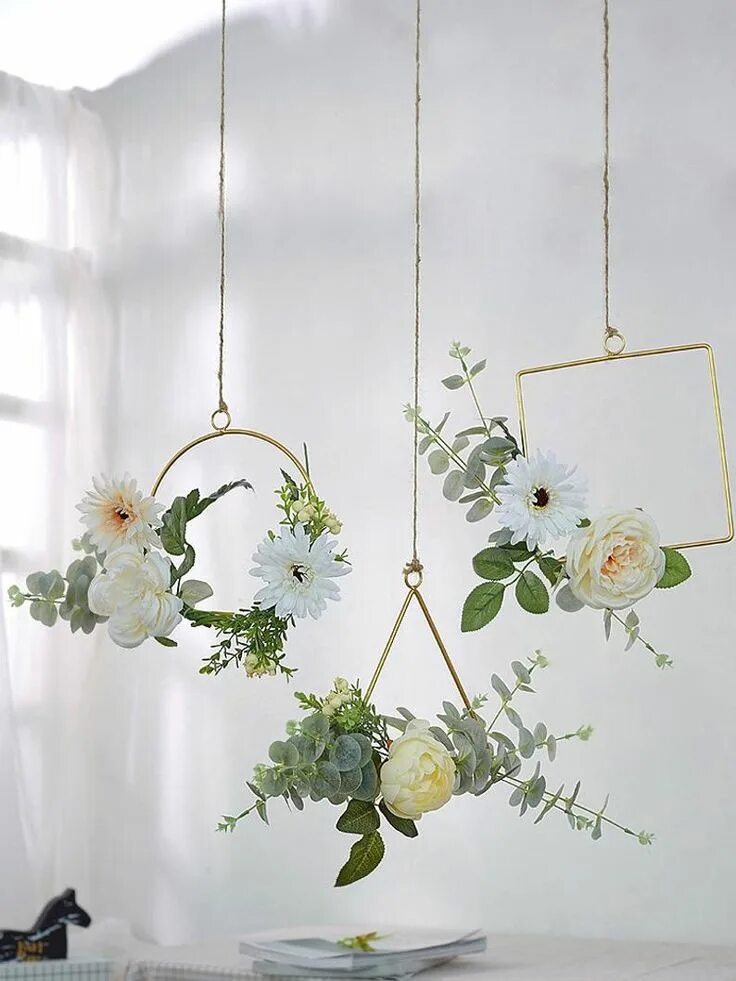 Подвесной декор для дома Ceiling Hanging Window Display Frame,shop Charm,wedding Aerial Ornaments,simple 