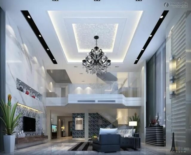 Подвесной потолок дизайн фото Unique Celing Designs Decoration platre, Décoration plafond, Interieur maison de