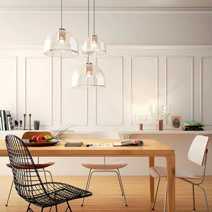 Подвесной светильник в интерьере кухни Топ-10: модные светильники 2014 myDecor