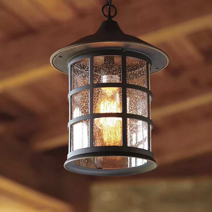 Подвесной уличный светильник своими руками Bolton Outdoor Pendant Lighting Ballard Designs