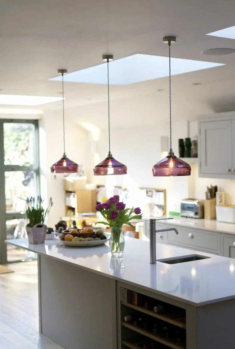 Подвесные кухни фото How to choose your kitchen island lighting: 5 tips from the experts #Kitchen. Ki