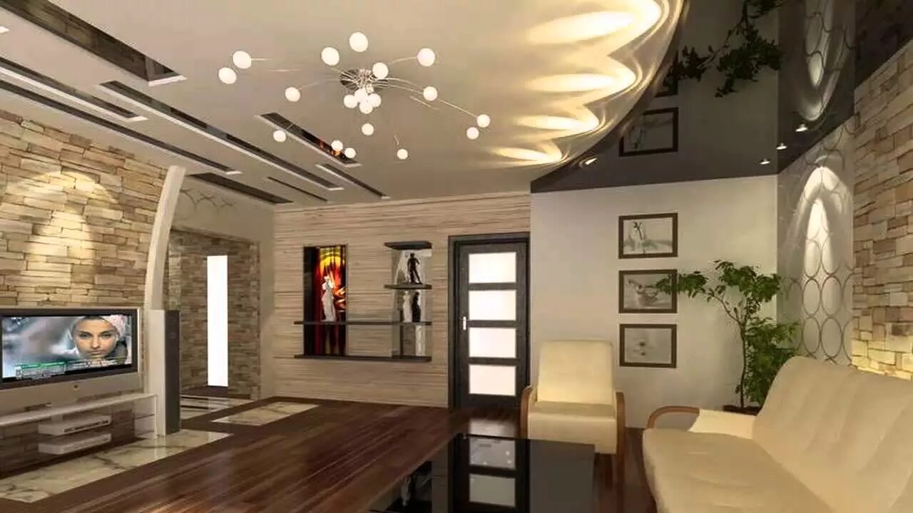 Подвесные потолки фото залы ديكورات جبسية للصالات - YouTube