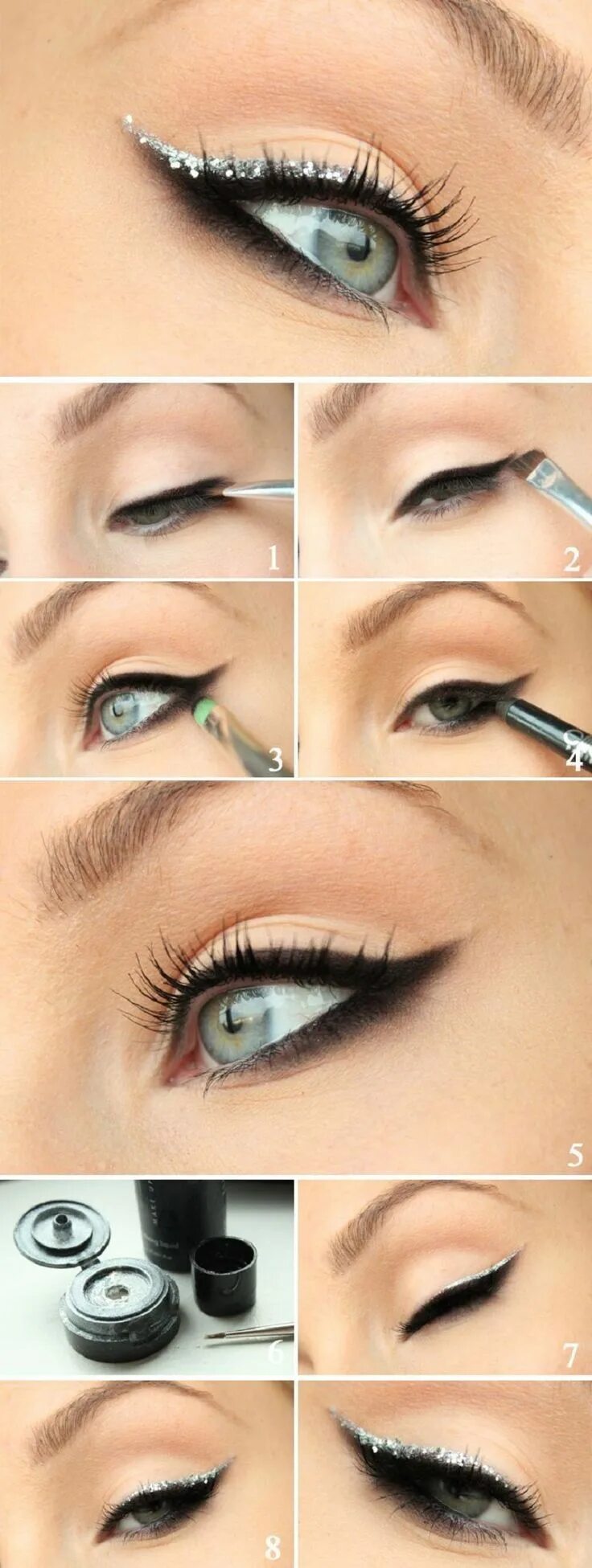 Подводка глаз пошагово фото 15 Easy Hacks For Perfect Eyeliner Best makeup tutorials, Perfect eyeliner, Eye 