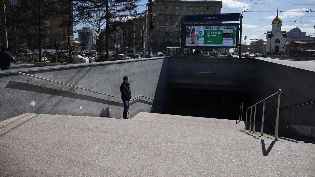 Подземный переход минск фото Вентиляция и пол с подогревом: в центре Новосибирска открыли обновлённый подземн