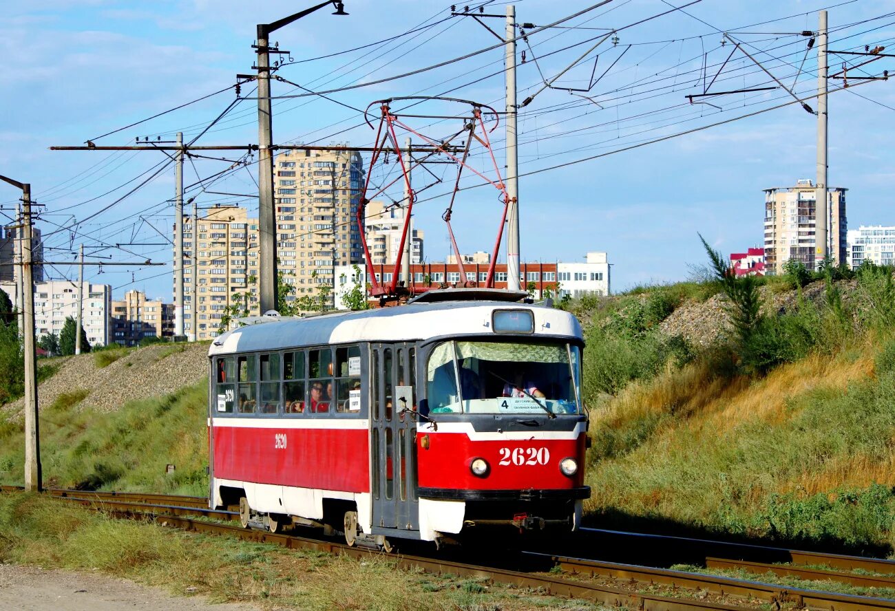 Подземный трамвай в волгограде фото Volgograd, Tatra T3SU (2-door) 2620 - Photo - Urban Electric Transit