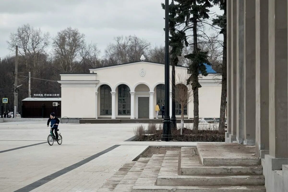 Поэт 8 территория торговый городок фото Торговый городок в Рязани готовится к открытию после реконструкции - МК Рязань