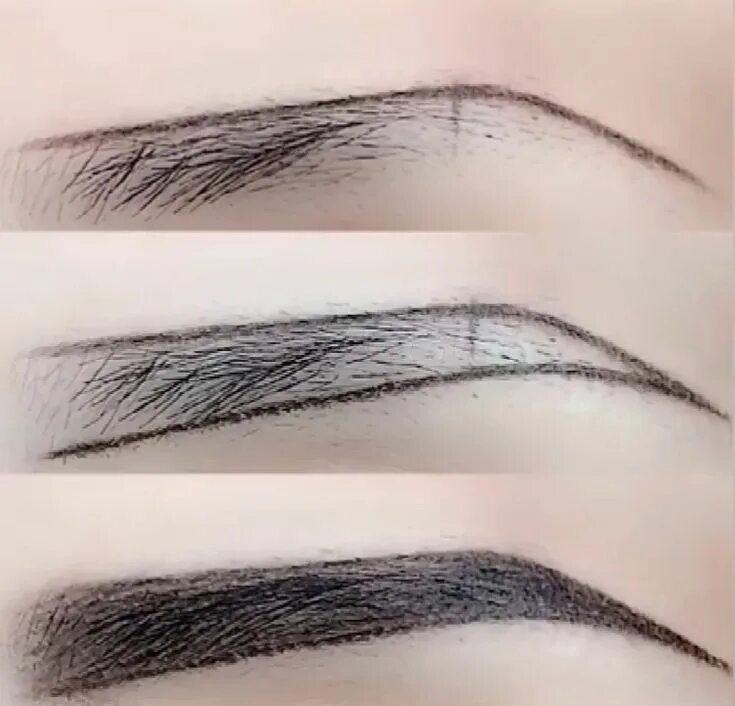 Поэтапно как нарисовать брови фото Simple and easy-to-learn eyebrow makeup techniques - New Ideas Eyebrow makeup, E