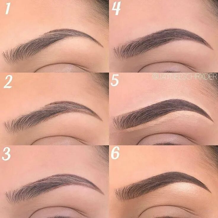 Поэтапно как нарисовать брови фото Épinglé par Varsik Harutyunyan sur tutoriais de maquiagem Maquillage sourcils, C