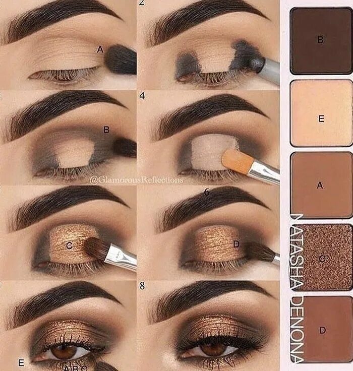 Поэтапный макияж для начинающих пошагово Pin on EYESHADOW TUTORIAL. Natural eye makeup tutorial, Eye makeup steps, Matte 