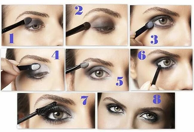 Поэтапный макияж для начинающих пошагово 20 Amazing Eye Makeup Tutorials 81 20 Amazing Eye Makeup Tutorials Eye makeup pi