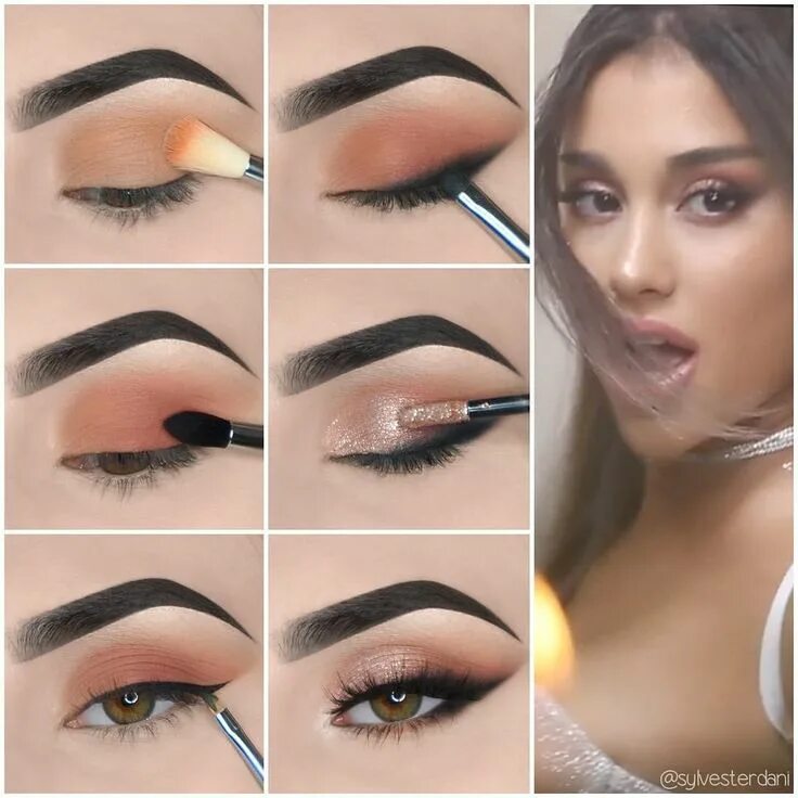 Поэтапный макияж фото Pin by Maj on Makeup Looks with Makeup I Already Own Makeup pictorial, Makeup ti