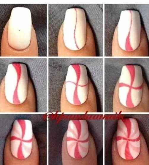 Поэтапный маникюр фото Конфетка# маникюр #ногти #nails #nail #дизайн ногтей #гель лак #гель #гелевые но