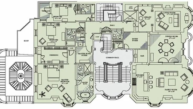 Поэтажная схема дома The many real estate adventures of Tom Brady Victorian house plans, Mansion floo