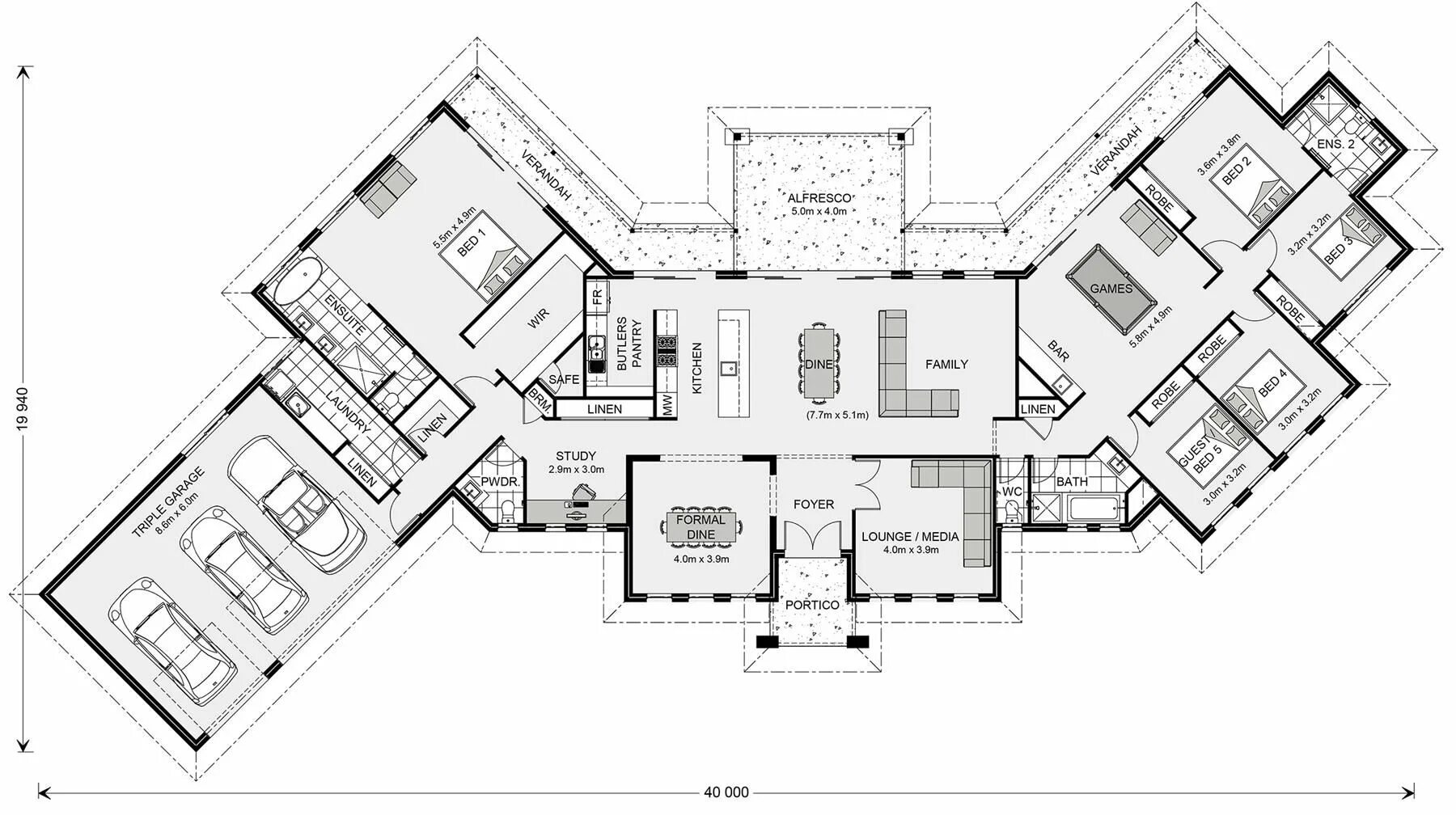 Поэтажные планировки домов Floor Plan Floor plan design, House design, Floor plans