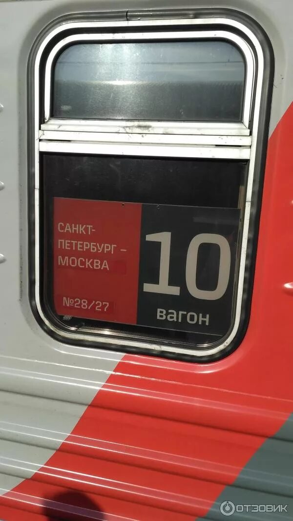 Поезд 028а фото Отзыв о Поезд № 028АА "Москва-Санкт-Петербург" Плюсы равны минусам