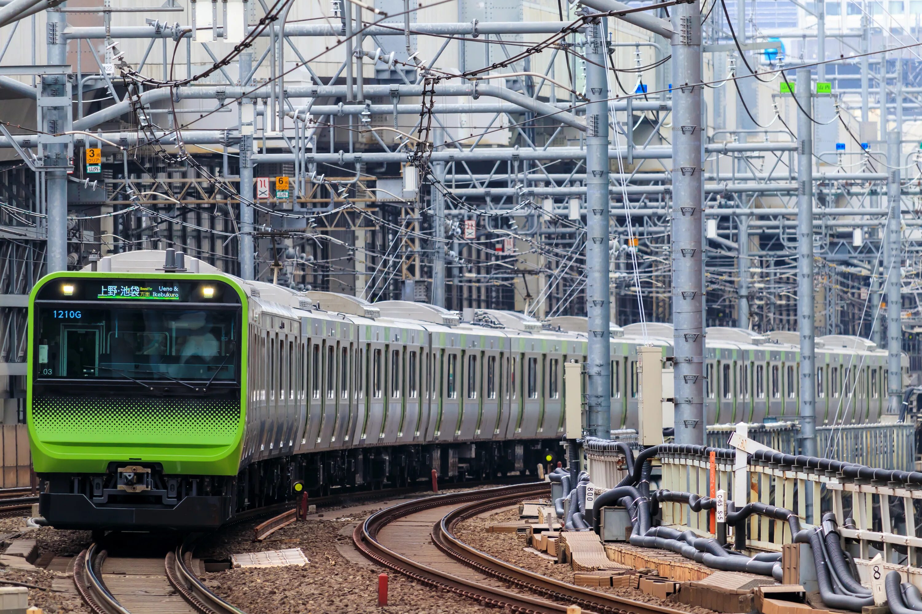 Поезд 235ж фото File:JRE E235 series Yamanote Line train.jpg - Wikimedia Commons