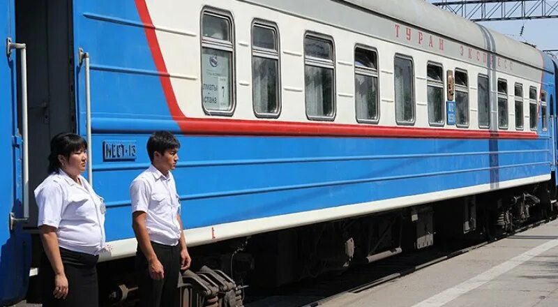 Поезд алматы фото Новый скоростной поезд запустят между Туркестаном и Алматы: 10 октября 2018 07:5