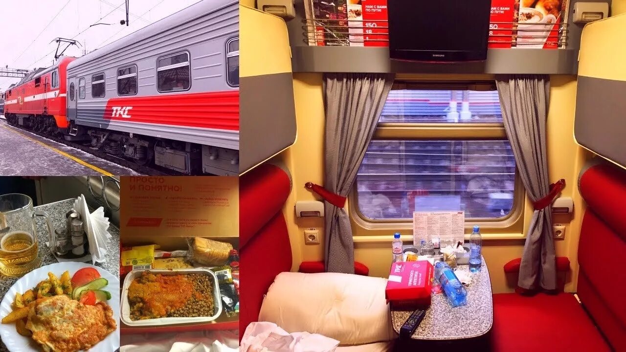 Поезд дорого фото Trans-Siberian Railway Winter Journey - part 8: Ekaterinburg - Moscow on TKC Pre