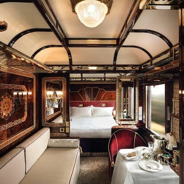 Поезд экспресс фото внутри 12 Of The World's Most Luxurious Sleeper Trains Luxury train, Home, Vintage trai