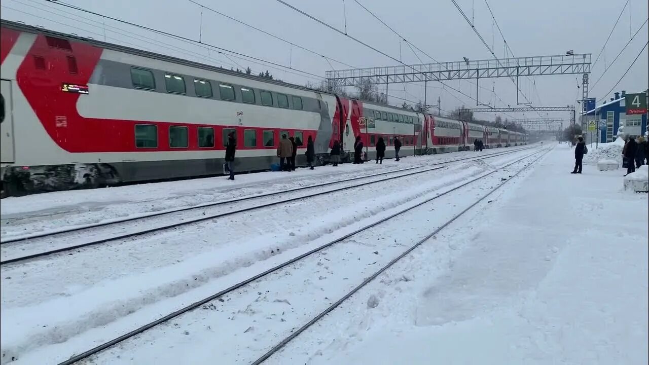 Поезд иван паристый москва брянск фото Новый двухэтажный поезд "Москва-Брянск" - YouTube