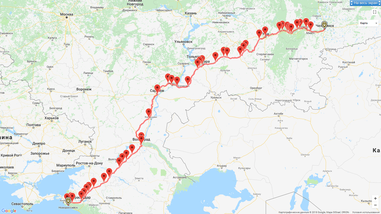 Поезд карта фото Екатеринбург сочи поезд маршрут