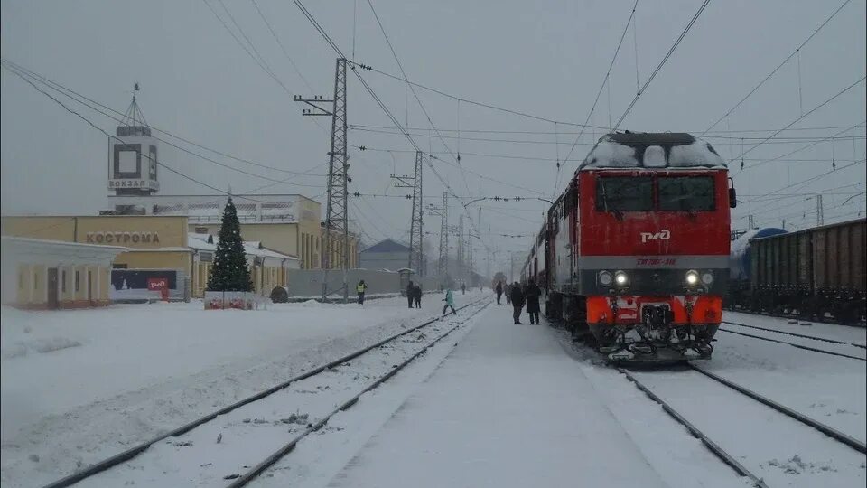 Поезд кострома москва фото Новогодний подарок: Из Костромы в Москву запустят дополнительные поезда в праздн