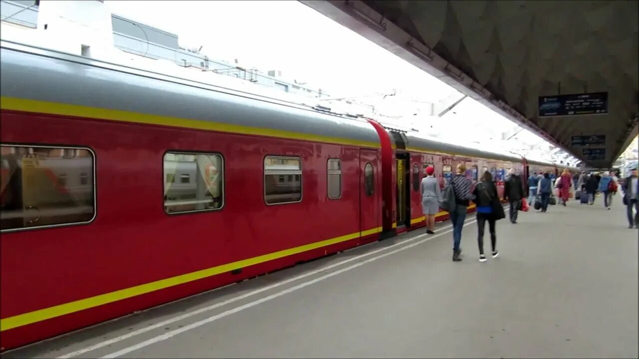 Поезд красная стрела санкт петербург фото Петербург самостоятельно: поезд Москва - Санкт-Петербург. - YouTube