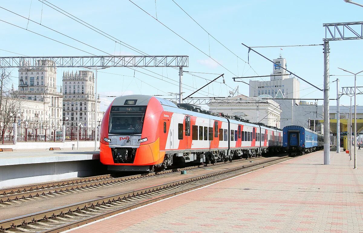 Поезд ласточка москва минск фото 30 апреля исполняется год совместному проекту БелЖД и ОАО "РЖД" - дневному скоро