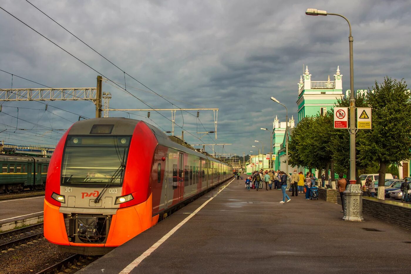 Поезд ласточка в смоленск фото Ласточка / Вокзал, Смоленск / Автор: Руслан Востриков