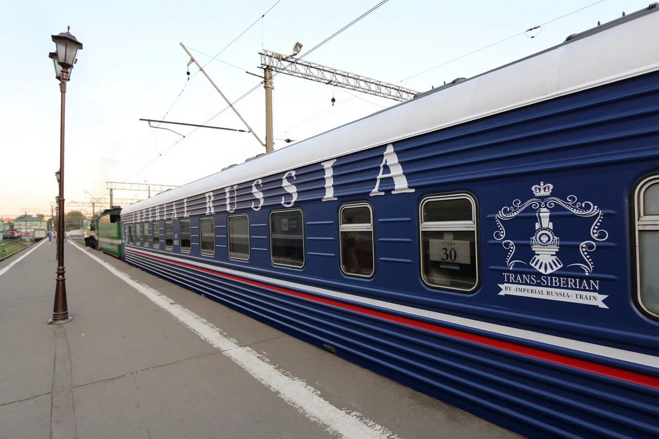 Поезд москва россия фото "Imperial Russia" train (Moscow—Beijing) - RZDTour