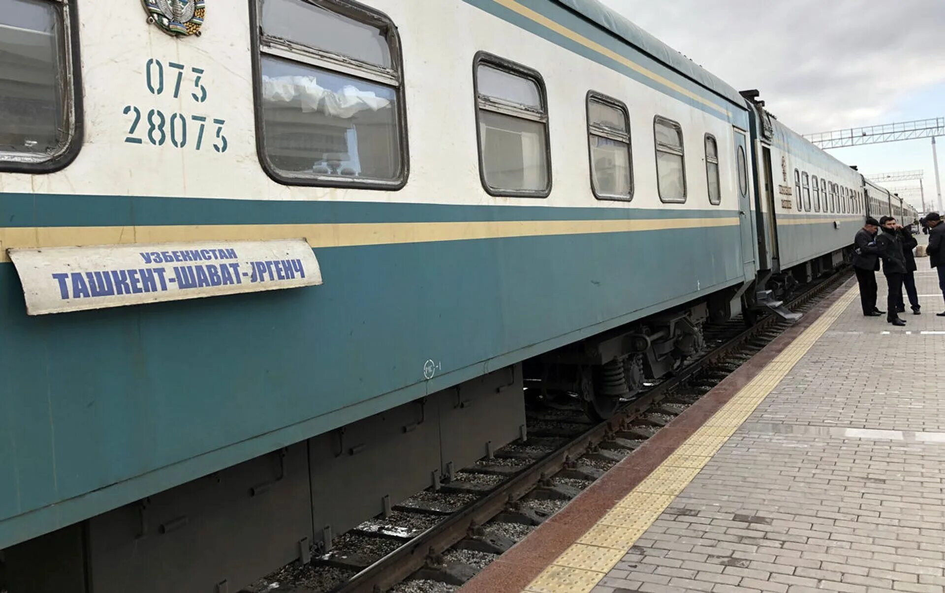 New train route Tashkent-Moscow-Tashkent is launched