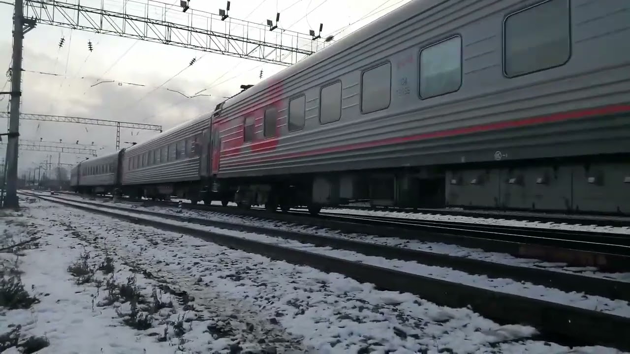 Поезд москва выборг фото ТЭМ18В-008. Тащит пассажирские вагоны в парк. Петрозаводск. - YouTube