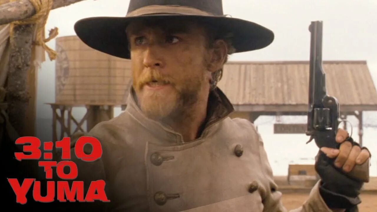 Поезд на юму фото Chase To The Train Station 3:10 To Yuma - YouTube