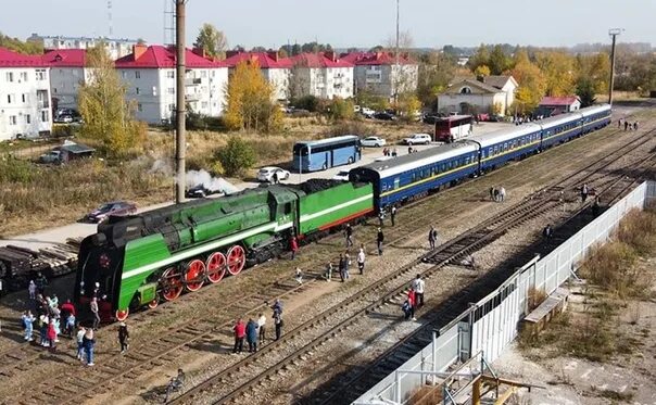 Поезд переславль москва фото 17 years later, for the first time, and never again: a passenger train visited P