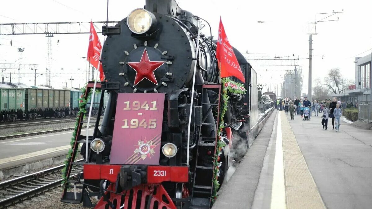 Поезд победы фото снаружи Уникальный "Поезд Победы" прибудет в Волгоград на три дня НовостиВолгограда.ру Д