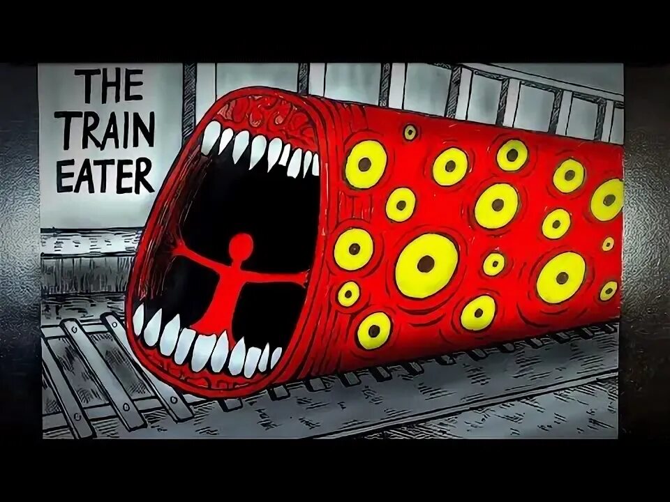 Поезд пожиратель фото Asal Usul Monster Kereta Pemakan Manusia (The Train Eater) DRAWSTORY - YouTube