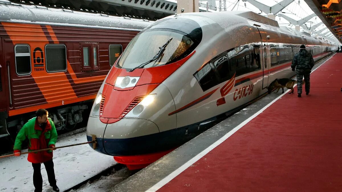 Поезд сапсан санкт петербург фото Stress mit russischer Bahn: Strafgelder gegen Siemens - n-tv.de