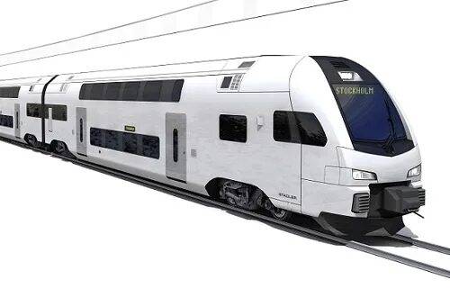 Поезд штадлер фото Stadler to supply double-deck EMUs to Sweden - International Railway Journal