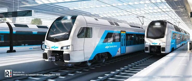 Поезд штадлер фото SI / Expert KISS & FLIRT for Slovenia - Stadler to supply SŽ with 25 train sets 