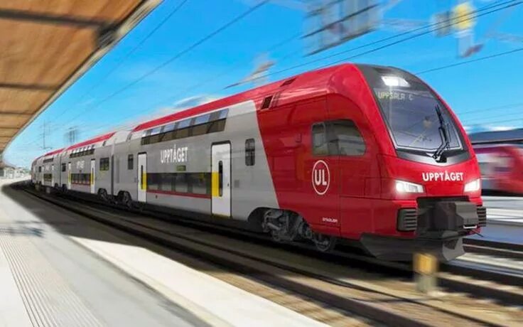 Поезд штадлер фото SE In 2019, Sweden will get DOSTOd - the new trains for Mälabtag and Upptåget Tr